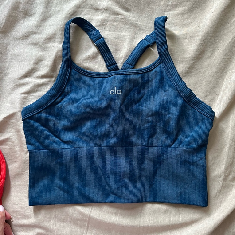 Alo seamless ribbed top